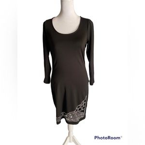 Bailey Blue Black Dress Size S